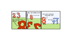 Comics numbers comic strip
