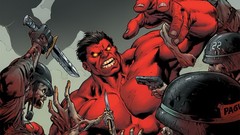 Comics Red Hulk marvel comics