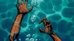 Comics Spider-Man bubbles drowning