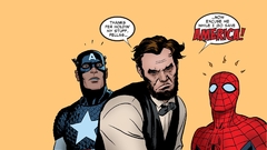 Comics Spider-Man captain america
