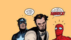 Comics Spider-Man captain america