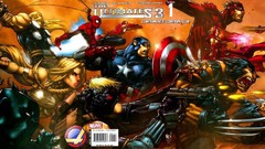 Comics superheroes captain america marvel comics The Ultimates