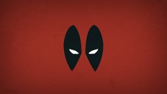 Comics superheroes minimalistic blo0p marvel comics Deadpool 