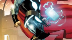 Comics thor superheroes Mjolnir Asgard