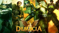 Commando League of Legends Galio video games Demacia Garen Lux 