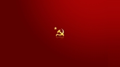 Communism red hammer sickle
