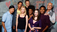 Community Ken Jeong alison brie gillian jacobs chevy chase 