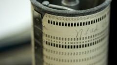 Computers history ibm card