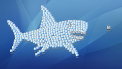 Computers Sharks apples