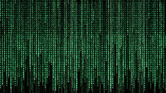 Computers text matrix numbers