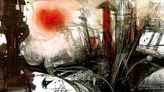 Concept art artwork cities