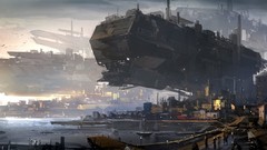 Concept art artwork futuristic NCsoft