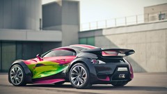 Concept art concept cars art car Citroën Survolt