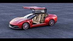Concept art Giugiaro open doors