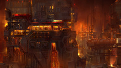 Concept art machinery industrial