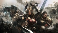 Concept art mmorpg Korean video games mmo fantasy art Tera 