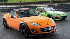 Concept art orange cars Mazda MX-5 GT