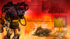 Concept warrior Soviet artwork