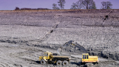 Construction site and Machines