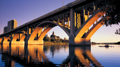 Construction strength Bridge river