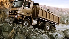 Construction transportation Mercedes-Benz trucks vehicles 