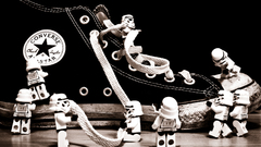Converse Storm Trooper Legos