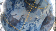 Coronelli globe celeste high