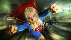 Cosplay supergirl Enji Night Enjinight