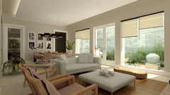 Couch cgi interior chairs