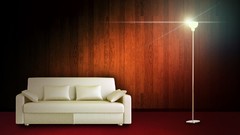 Couch lights interior interior