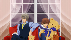 Couch stuffed animals Anime