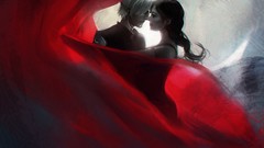 Couple valentine dragon age hawke dragon age 2 Fenris