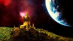 Court digital art fantasy art Crimson King Lemmy X