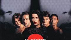 Courteney Cox Neve Campbell screaming scans movie posters 