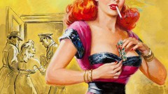 Cover 1962 july detective 20th century pinups