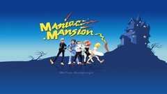 Cover video games retro games Maniac Mansion