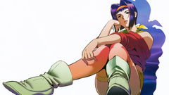 Cowboy bebop purple hair
