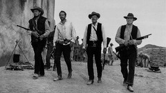 Cowboys grayscale The Wild Bunch
