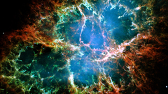Crab nebula Space