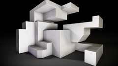 Crazy cubes Cinema4D Yuri