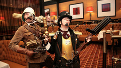 Crazy steampunk Costumes brits