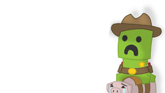 Creeper minecraft Simple Background