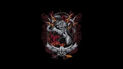 Crest coat of arms harry potter Fleur Delacour Gryffindor 