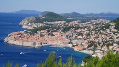 Croatia architecture dubrovnik blue skies