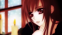 Cross Anime big eyes anime girls vampire knight yuuki