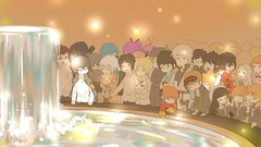 Cross Anime fountain kagura okita sougo okumura rin sakata 