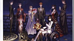 Cross Anime saber anime girls fate stay night type-moon weddings