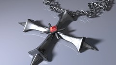 Cross crest pendant Xenogears