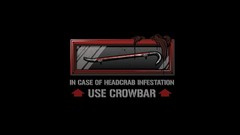 Crowbar Headcrab half-life 2