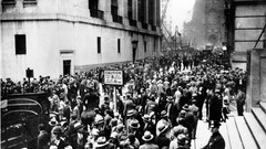 Crowd Crash historic old photography stock exchange